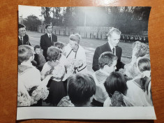 fotografie originala nicolae ceausescu si elena ceausescu anii &amp;#039;80 foto