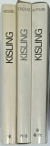 KISLING , texte de J. KESSEL , J. DUTOURD , H. TROYAT , CATALOG RAISONNE , 3 VOLUME , 1989