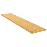 Cumpara ieftin Raft de perete, 100x20x1,5 cm, bambus