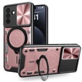 Husa pentru Samsung Galaxy A56 5G - Techsuit CamGuard Pro - Rose Gold