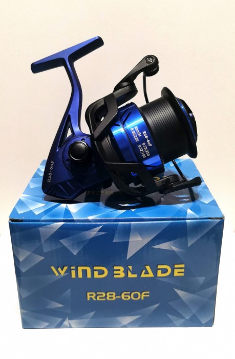 Mulinetă Feeder si Crap WINDBLADE R28-60F tambur tip Long Cast 0,28/250M