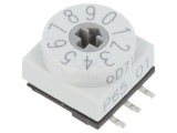 &Icirc;ntrerupător codificare DEC/BCD 10 Poz SMD 80m&Omega;