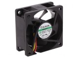 Ventilator axial 24V DC 60x60x25mm 39,72 m3/h 27dBA