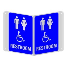 Semn de persoana cu handicap 3d foto