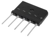 Punte Redresoare Trifazată 1,6kV 24A THT