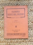 FILOSOFIA DEMNITATII OMENESTI -PAUL GILLE