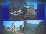 HOPCT LOT 4164 -4 CARTI POSTALE-MANASTIREA TISMANA -JUD GORJ -NECIRCULATE, Necirculata, Printata