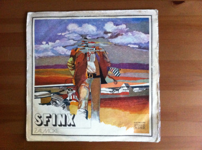 sfinx zalmoxe 1979 disc vinyl lp muzica rock progresiv electrecord STM EDE 01537 foto