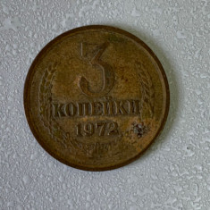 Moneda 3 COPEICI - kopecks - kopeika - kopeks - kopeici - 1972 - Rusia - (333)