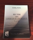 Ionel Popa. Recitiri din literatura rom&acirc;nă, vol.3