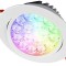 Spot LED Miboxer 9W RGB+CCT 780lm 85lm W 2700K 6500K, 16 milioane de culori intensitatea luminii ajustabila, control de la distanta 30m 2.4GHz