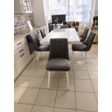 SET JASMIN 5 MASA+6 SCAUNE PERSONALIZABIL PE CULORI