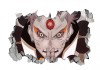 Sticker decorativ, gaura in perete 3D, Naruto, 85 cm, 1053STK-2, natura si peisaje