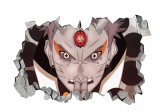 Cumpara ieftin Sticker decorativ, gaura in perete 3D, Naruto, 85 cm, 1053STK-2, natura si peisaje
