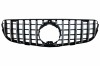 Grila Centrala Black Mercedes GLC X253 C253 2015-2018 GT R Panamericana Look Crom Performance AutoTuning, KITT Specials