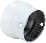 Reductie Burlan Emailat Alb, 130-120Mm