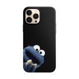 Husa compatibila cu Apple iPhone 11 Pro Max model Cookie Monster, Silicon, TPU, Viceversa