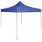 Gossi cort de petrecere pliabil profesional, albastru, 2 x 2 m, otel