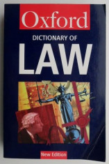 Oxford Dictionary of Law foto