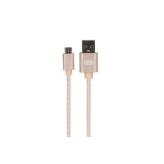 CABLU DE DATE PREMIUM MICRO USB GOLD 1M