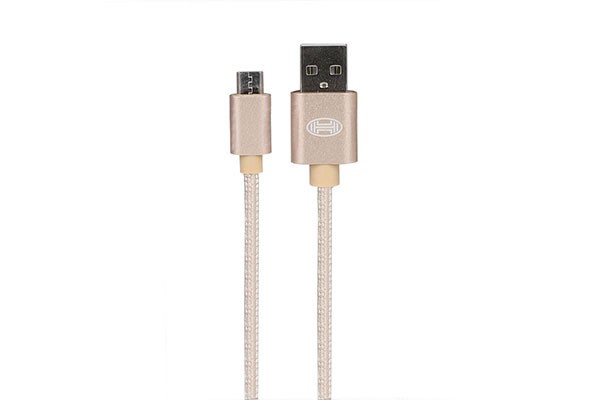 CABLU DE DATE PREMIUM MICRO USB GOLD 1M
