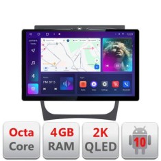 Navigatie dedicata Mercedes C W203 2000-2004 N-clk Edonav ecran 13&quot; 2K 8 si 128 Android Waze USB Navigatie 4G 360 Toslink Youtube CarStore Technology