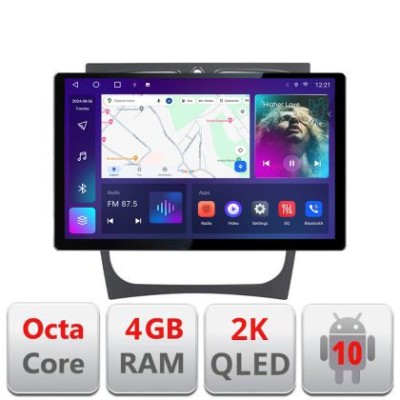 Navigatie dedicata Mercedes C W203 2000-2004 N-clk Edonav ecran 13&amp;quot; 2K 8 si 128 Android Waze USB Navigatie 4G 360 Toslink Youtube CarStore Technology foto