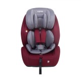 Scaun auto U-Grow R129 Isofix Top Tether, 76-150cm (15 luni-12 ani), Rosu, 9-36kg