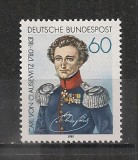 Germania.1981 150 ani moarte C.von Clausewitz-general MG.506, Nestampilat