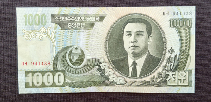 Coreea de Nord - 1000 Won (2006) s438