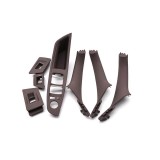 Cumpara ieftin Set manere interior MOTOR10 fata/spate BMW seria 5 F10/F11 2009-2017 51417359283, Cafeniu Mocha