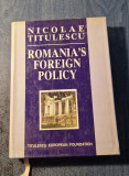Romania&#039;s foreign policy Nicolae Titulescu