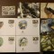 cook - pasari - serie 4 timbre MNH, 4 FDC, 4 maxime, fauna wwf