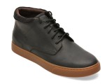 Ghete CLARKS negre, LYDFORD MID, din piele naturala