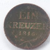 Austria 1 kreuzer 1816
