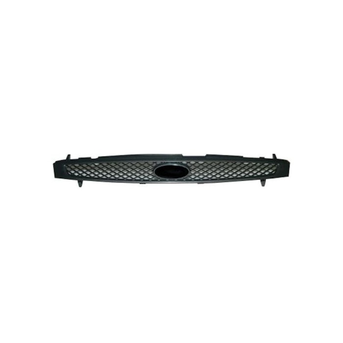 Grila radiator Ford Fiesta (Jhs), 01.2002-09.2005, negru, 1211719, 321205-R