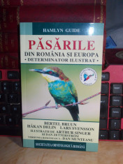 HAMLYN GUIDE - PASARILE DIN ROMANIA SI EUROPA : DETERMINATOR ILUSTRAT , 1999 foto