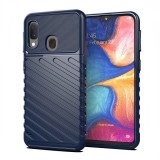 Husa TPU OEM Thunder Tough pentru Samsung Galaxy A20e, Bleumarin