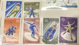 (F) Timbre Serii Romania Sport Sarajevo