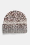 Sisley caciula din amestec de lana culoarea gri, 1005MA00H