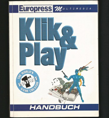 KLIK AND PLAY THE WORLD&amp;#039;S INSTANT GAME CREATOR - HANDBUCH, EUROPRESS MULTIMEDIA foto
