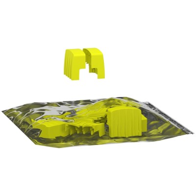 Set 10 capace busbar de final 4P Acti9 Schneider A9XPE410 foto