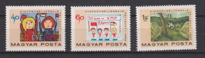 UNGARIA 1968 MI. 2460 - 2462 MNH foto