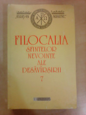 Filocalia sfintelor nevointe ale desavirsirii , vol 7 foto