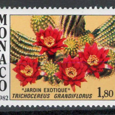 Monaco 1982 Mi 1547 MNH - Plante exotice