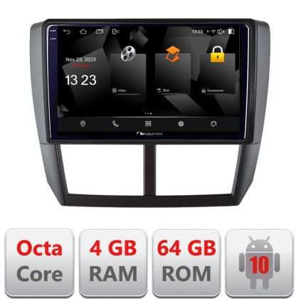 Navigatie Subaru Forester 2007-2013 5510-SU01 Android Octa Core 720p 4+64 DSP 360 camera carplay android auto CarStore Technology