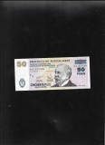 Rar! Argentina provincia Buenos Aires (Patacon) 50 pesos 2002 seria01027239