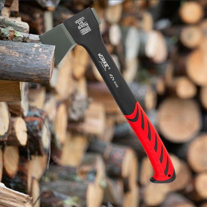 Topor universal pentru tamplarie, maner cauciucat, 640G, Verke