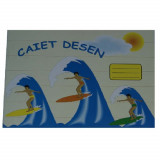 Caiet pentru Desen Albe Format B5, 24 File, 100 g/m&sup2; - Arte Plastice