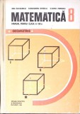MATEMATICA GEOMETRIE, MANUAL PENTRU CLASA A VIII-A-ION CUCULESCU, CONSTANTIN OTTESCU, OLIMPIA POPESCU-349185